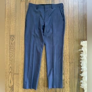J. Crew Ludlow Slim-fit suit pant in Italian wool size 30/30 Caspian Sea blue